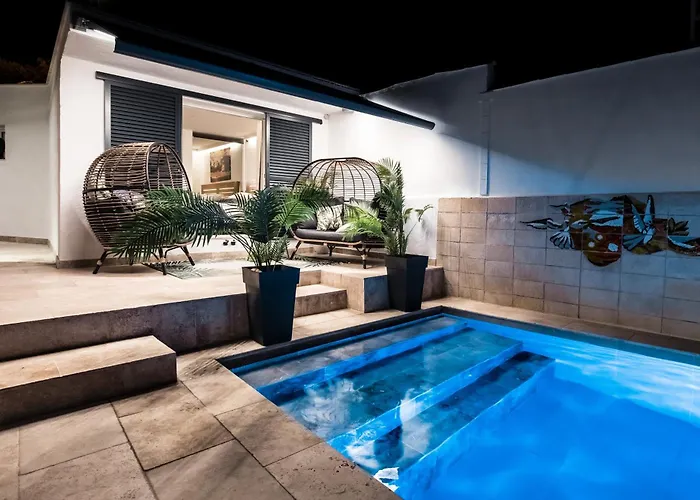 Albatros - Piscine Chauffee فيلة سانت-ماندرييه-سور-مير
