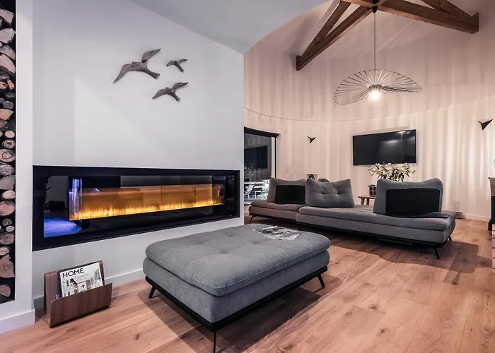 Albatros - Piscine Chauffee 생 망드리에 쉬르 메르