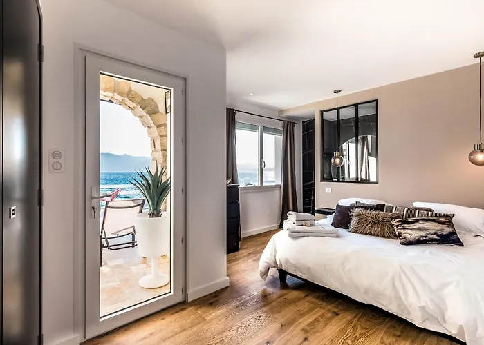 빌라 Albatros - Piscine Chauffee 생 망드리에 쉬르 메르